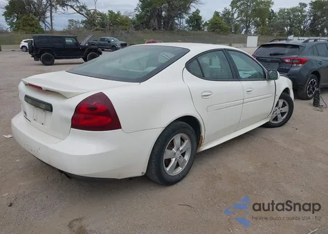 2008 Pontiac Grand Prix from USA, damaged, VIN 2G2WP552981110417